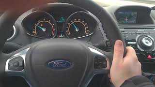 Круиз контроль Форд Фиеста мк6 . Впечатления / Cruise control Ford Fiesta / Tempomat Ford Fiesta