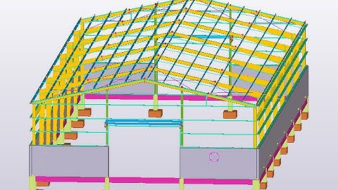 KHÓA HỌC TRIỂN KHAI KẾT CẤU THÉP NHÀ TIỀN CHẾ VỚI PHẦN MỀM TEKLA STRUCTURES
