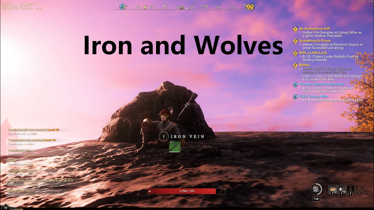 New World Iron Farm YouTube