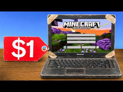 Can a $1 Laptop Run Minecraft!