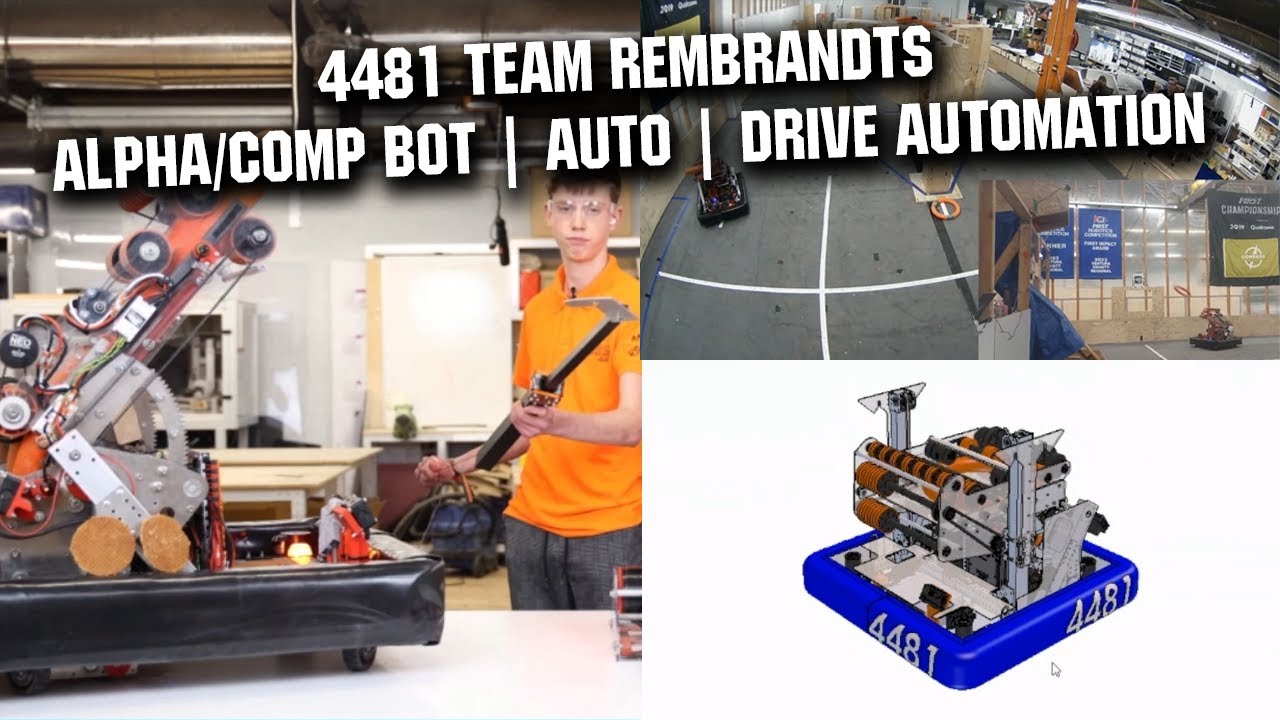 4481 Team Rembrandts Bot Auto Shooting on the Move