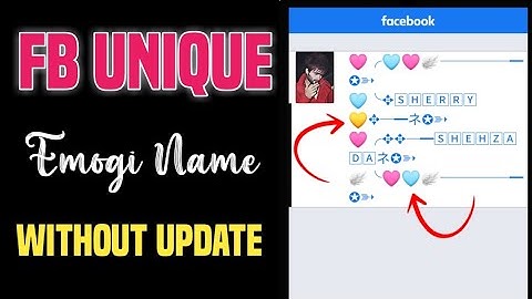 FACEBOOK UNIQUE NAME WITHOUT VPN CHANGE || ❤️EMOJI ID NEW UPDATE 2025 🔥