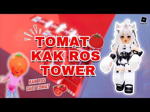 MAIN DI TOWER TOMATO KAK ROS BARENG SUBSCRIBER || KAK ROS JADI TOMAT WELL🍅😯