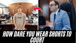 Judge Unleashes Fury on Teenager Who Wears Shorts to Court