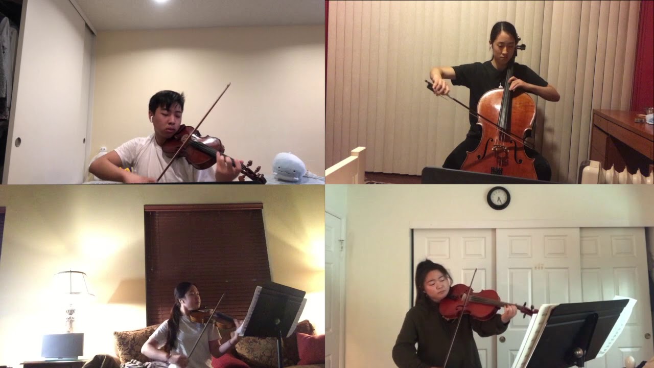 DBHS Performing Arts Academy Advanced Music Program Virtual Recital - 6. Mendelssohn Quartet No. 2
