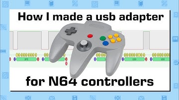 N64 controller protocol and making an adapter