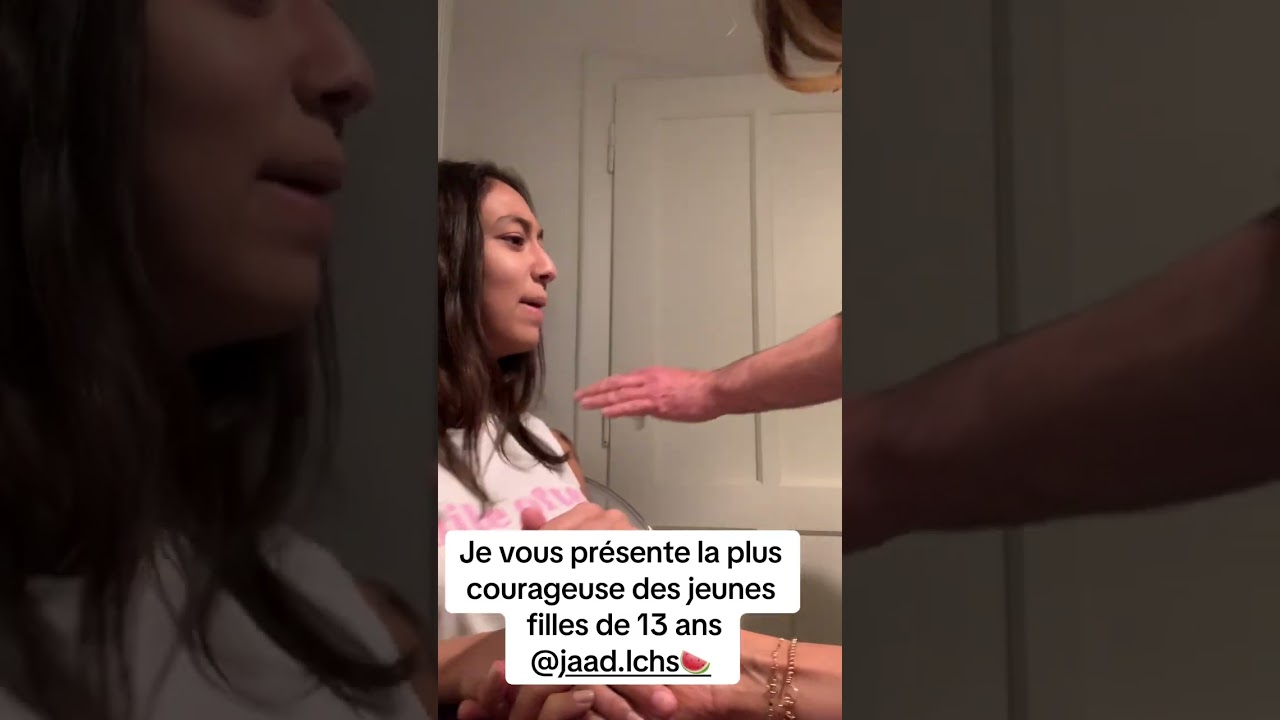 C’est cadeau jaad.lchs🍉 🤣 la plus courageuse de la famille 