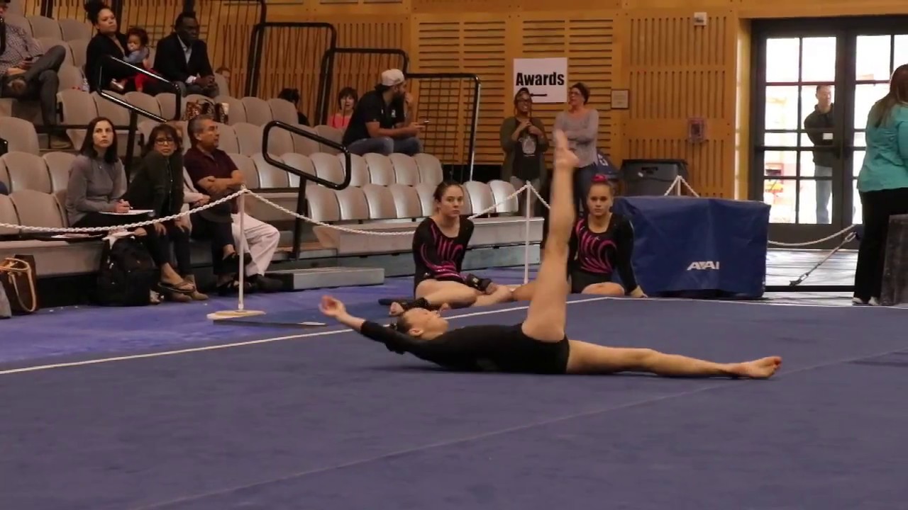 Olivia Roberts 3rd Floor Pacific Classic 2017 Wildfire Gymnast Level 8