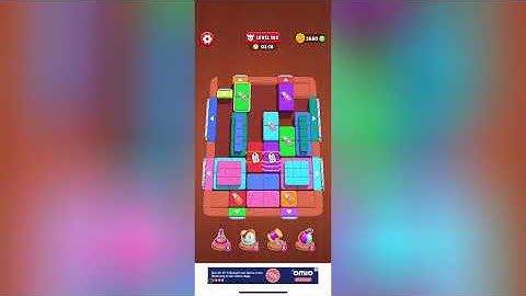 Screw Escape Block Puzzle Level 192 Solution Walkthrough 