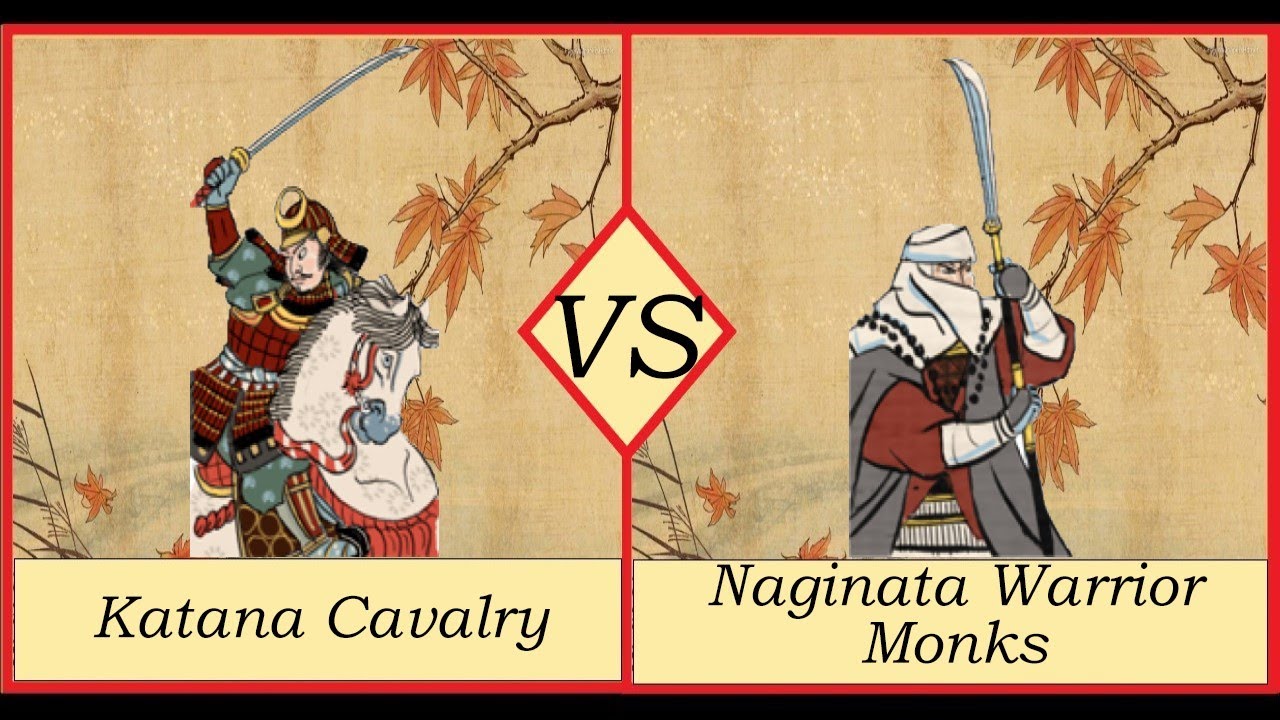 #46: Katana Cavalry vs Naginata Warrior Monks |1 V 1| Total War Shogun ...