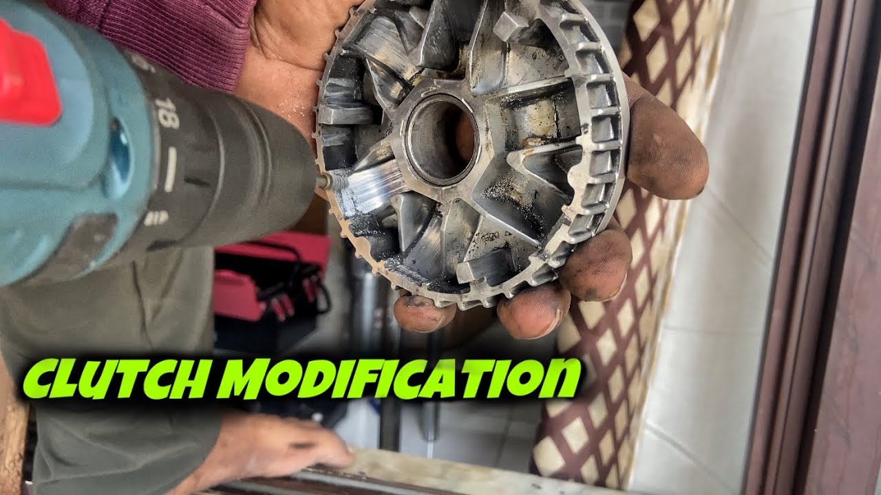 Scooter Clutch Modification For Better Top Speed!!! (Scooter Performance Series EP7) YouTube