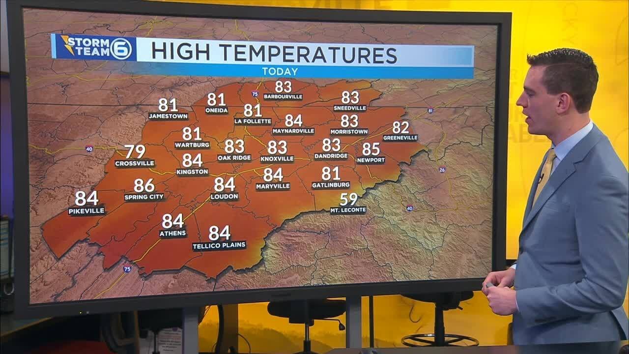 Warm and sunny Sunday with most staying dry - YouTube