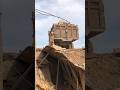 Unloading Rock Truck Stone Crushing Machine working #rockcrushing #jawcrusher #stonecrusher