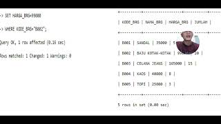 Membuat Database di CMD | UTS Pemrograman PL/SQL | Universitas Cyber Asia