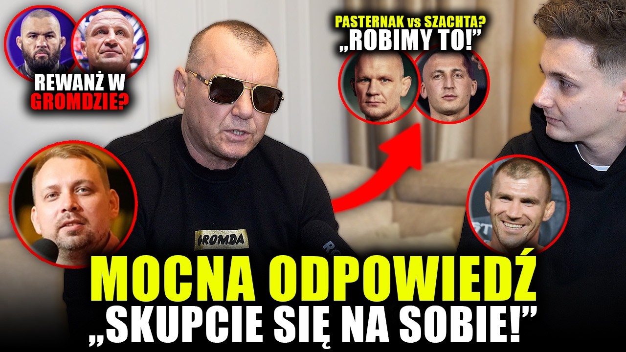 DYMY Z KSW! „MUSI SIĘ ZASTANOWIĆ CO MÓWI!