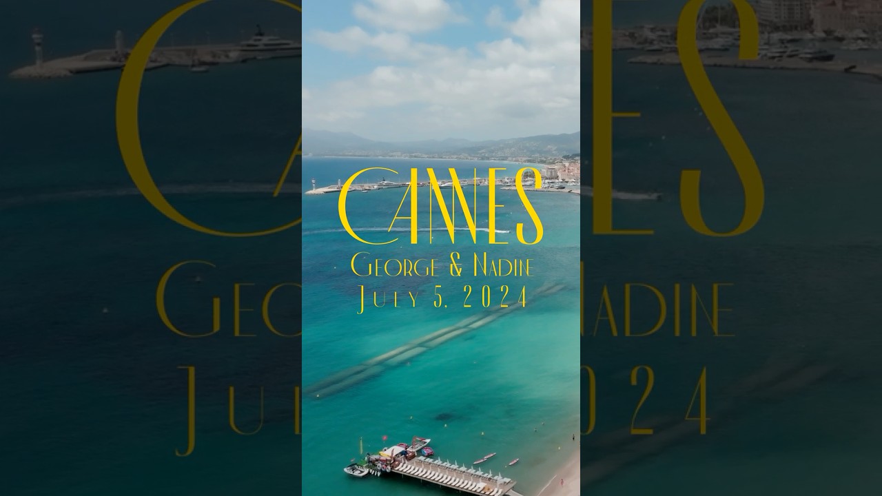 A Breathtaking Luxury Wedding in Cannes 