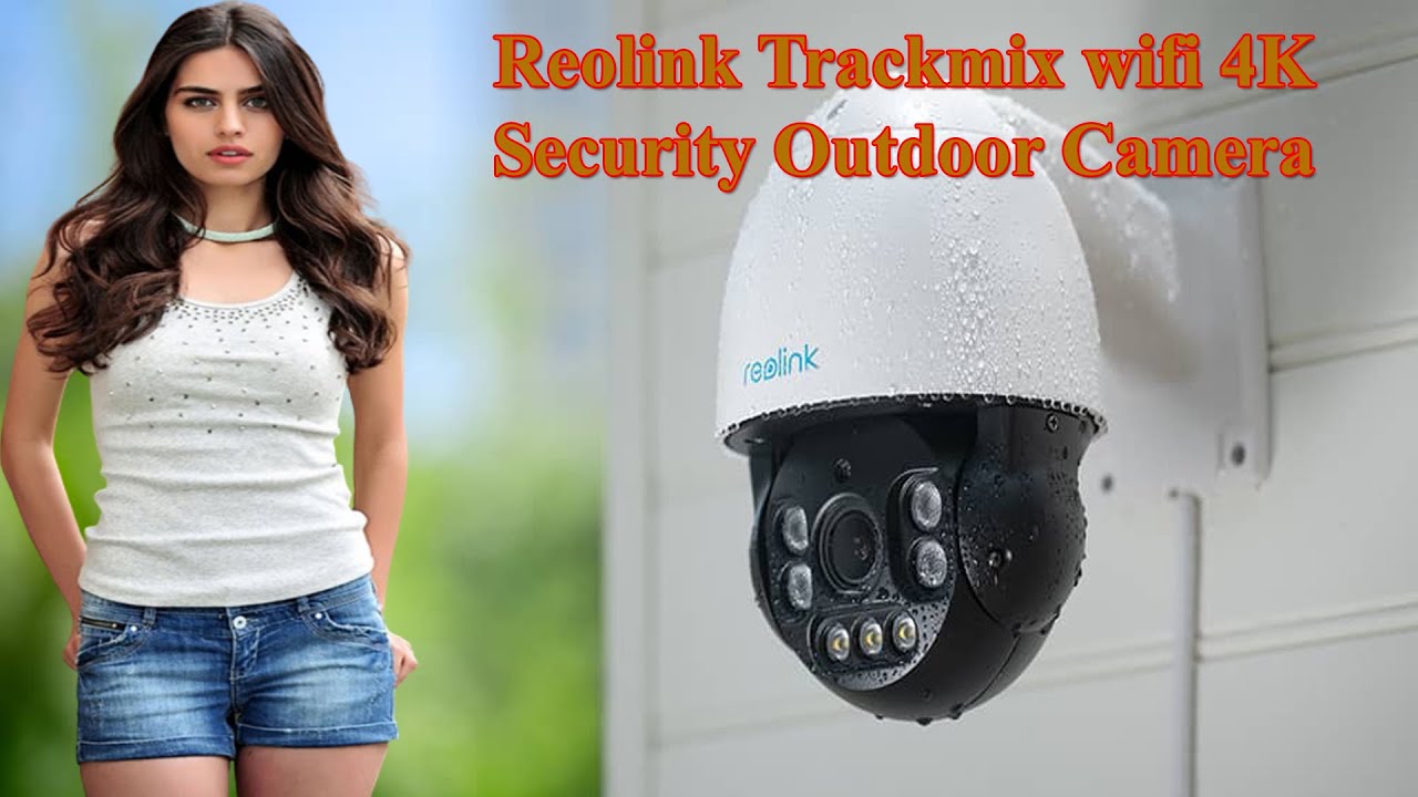 Reolink Track mix wifi 4K Security Outdoor Camera Dual-Lens Motion ...