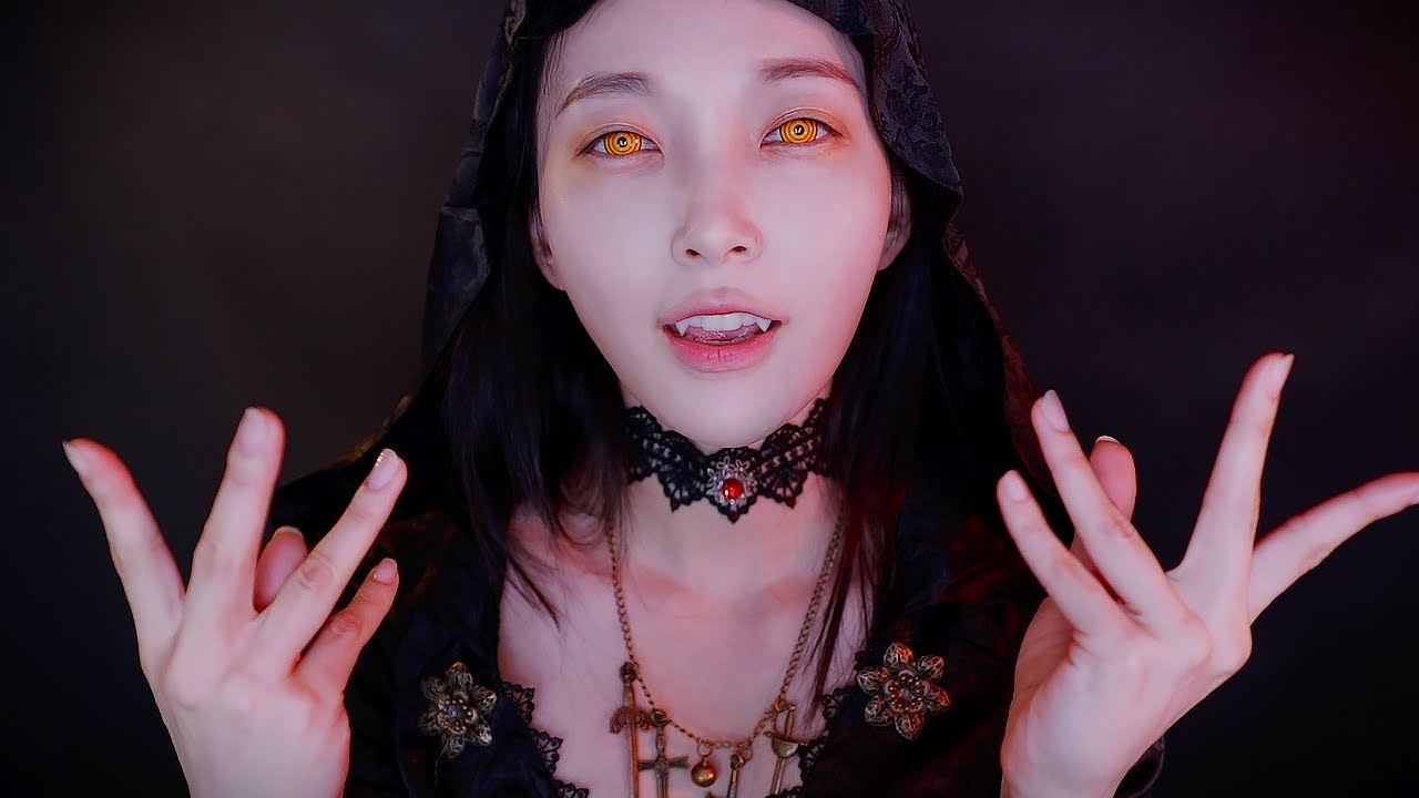 ASMR [ 뱀파이어 가족 ] 빠져드는 최면 팅글  ⚔️  장녀 엘레나 드미트리스쿠 ☑️선택형 드라마