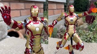 Iron man mark 42 with led action figure zd toys quick review