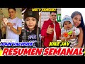 JOHN VALVERDE, NATHALY SÁNCHEZ, KIKE JAV, ROMMEL RACP, ELVIA MAJI, ELY GUAMINGA RESUMEN SEMANAL