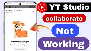 YouTube collaboration is not happening | No new requests yet. YouTube collaboration problem