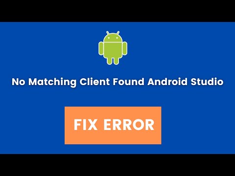No matching client found for package name in Android studio 2023 in Hindi | Android Devs