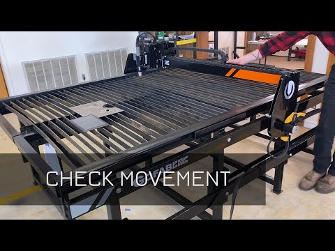 General Maintenance and Check Points on a Go Fab CNC Table