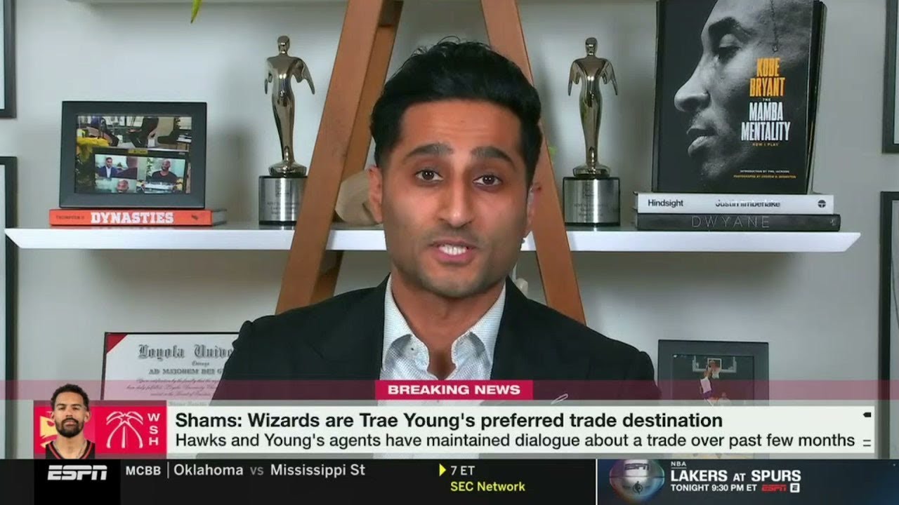 BREAKING NEWS | Shams says Trae Young’s top choice is the Washington Wizards