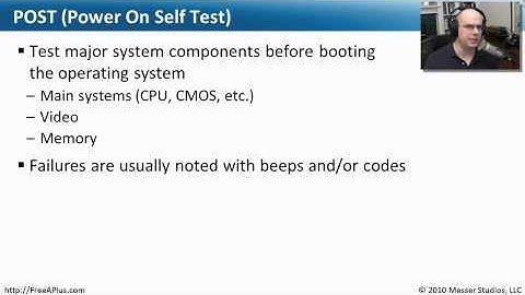BIOS and CMOS - Part 4 of 4 - CompTIA A+ 220-701