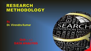 Unit 4: Data Analysis