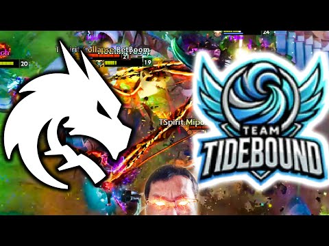 Team SPIRIT vs TIDEBOUND - AMAZING GAME ▌BLAST SLAM III DOTA 2