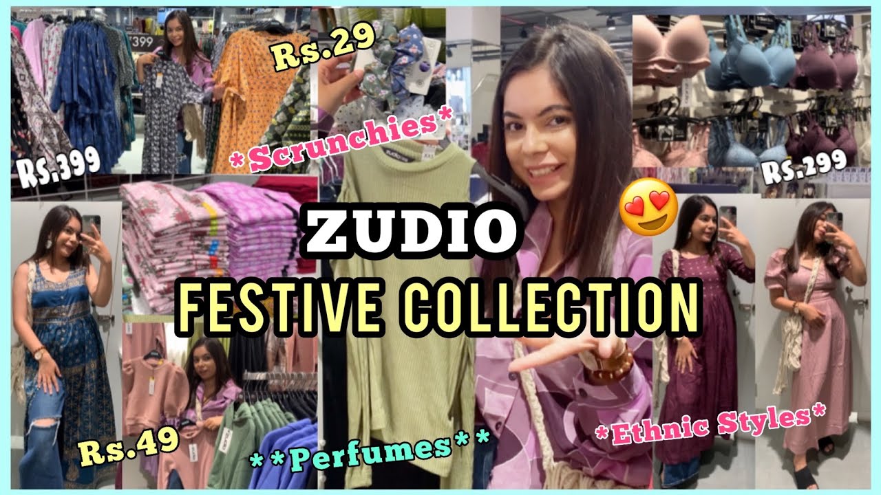 Zudio Festive month collection & Try on haul Scrunchies, Wet wipes, Sheet masks 😍 SURBHI
