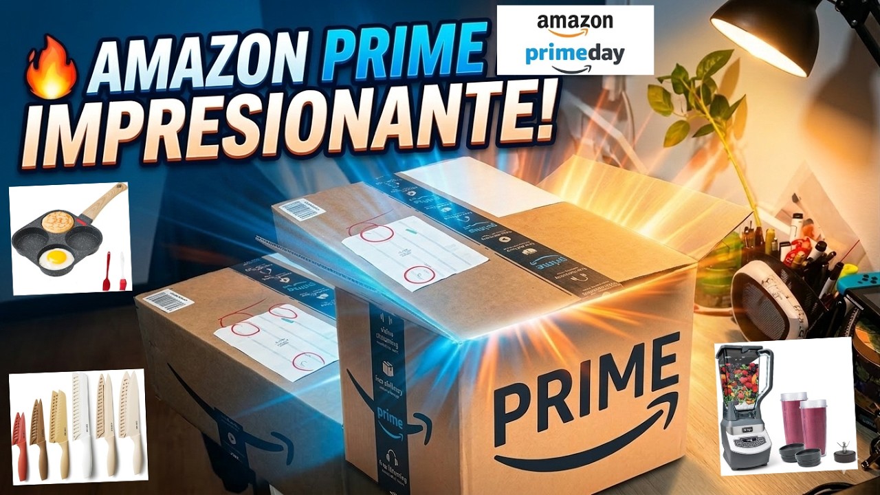 ¡Amazon Prime nos Volvió Locos! Unboxing de 3 Articulos Útiles para el hogar!