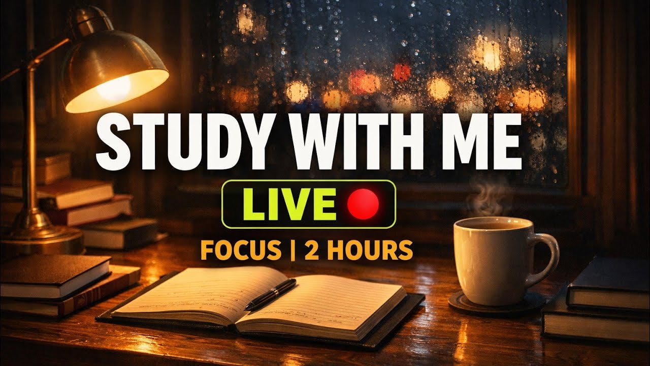 Pure Study Talk STUDY WITH StudyAura IN LIVE | Focused Study With Me 😁 - YouTube