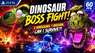 😱 2 DINOSAURS vs ASTRO BOT! INSANE BOSS BATTLE🔥💥