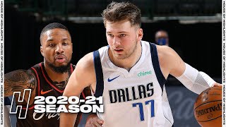 Portland Trail Blazers vs Dallas Mavericks - Full Game Highlights | February 14, 2021 NBA Season