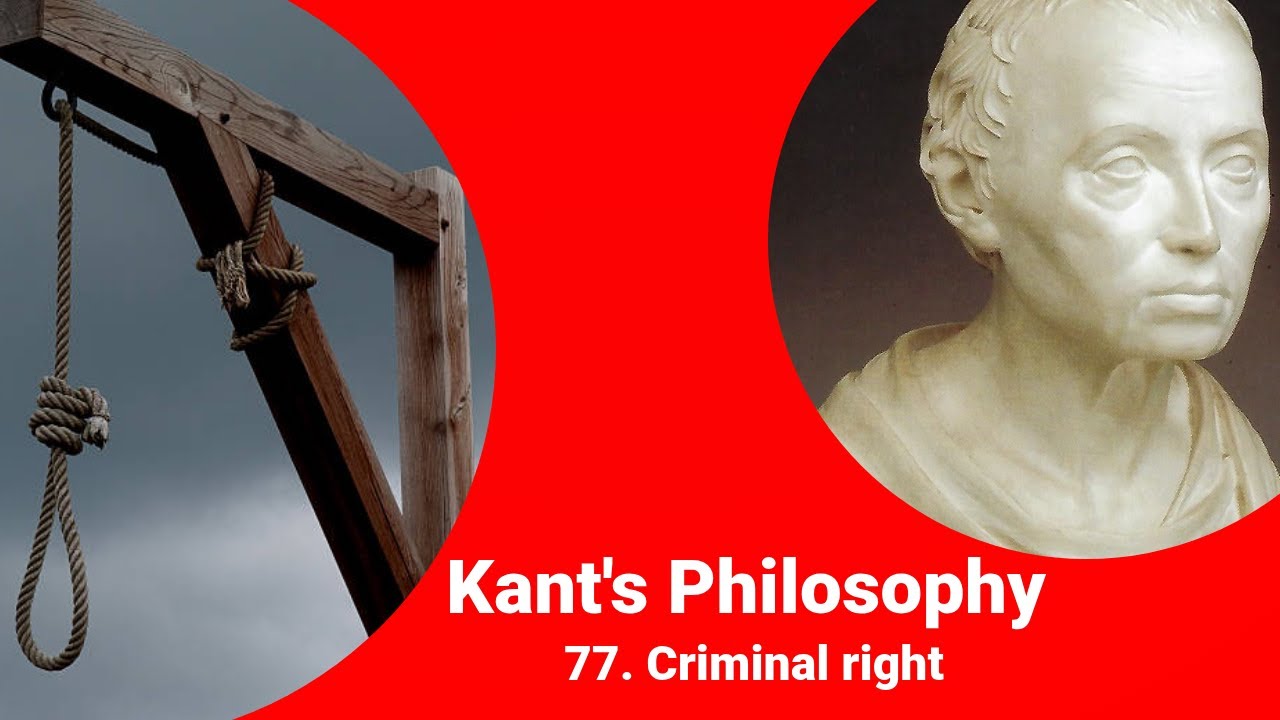 Kant's philosophy - Criminal right