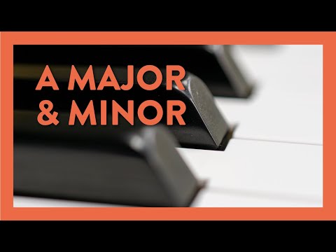 A Major, A Minor & How to Play Staccato
