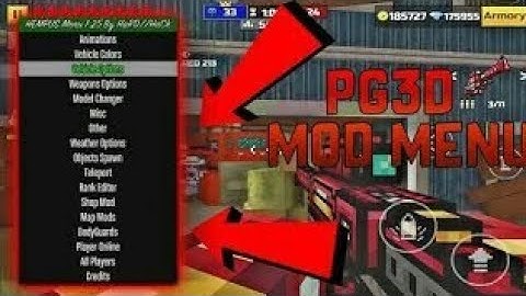 PG3D MOD MENU/LAUNCHER 15.5.1 (NEW)