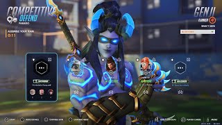Old footage of ranked role queue as Genji with friends