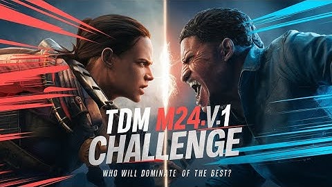 bgmi tdm full gameplay|A Random Player Challenge Me 1v1 tdm m24