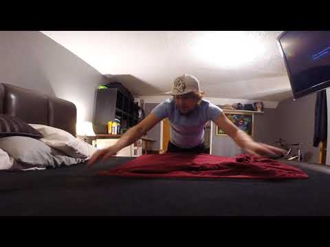 how to fold fitted sheets the EASY way