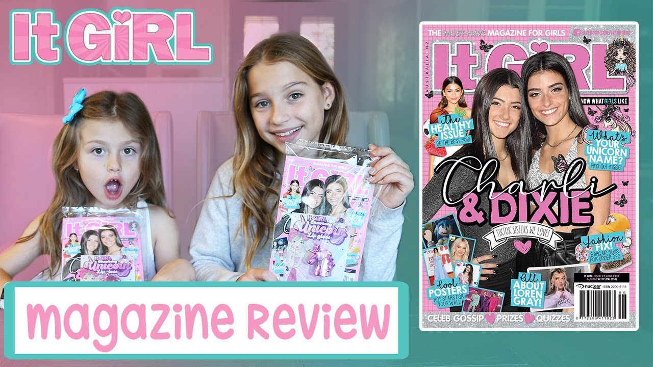 Charlie Dixie D Amelio Tiktok Stars It Girl Magazine June Youtube