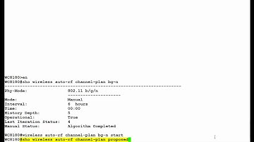 How to Configure Channel Plan in WLAN 8100 Wireless Controller from CLI