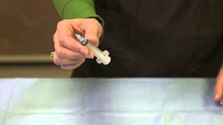 Syringe handling