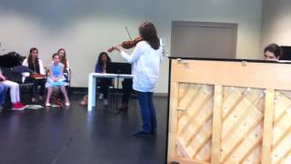 Mon examen de violon (passage au 2ème cycle)