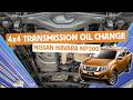 Nissan Navara NP300 differential & transfer box oil change