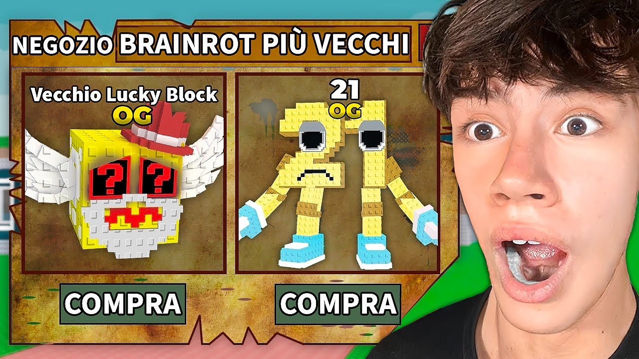HO TROVATO il NEGOZIO PIÙ VECCHIO di STEAL A BRAINROT...