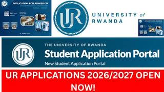 #LIVE: UNIVERSITY OF RWANDA APPLICATION GUIDELINES #UR STEP  BY STEP APPLICATION| 📖📖📕📕 screenshot 2