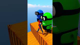 GTA 5 Epic Water Ragdolls | Spider-Man Jumps / Fails ep.16 #shorts